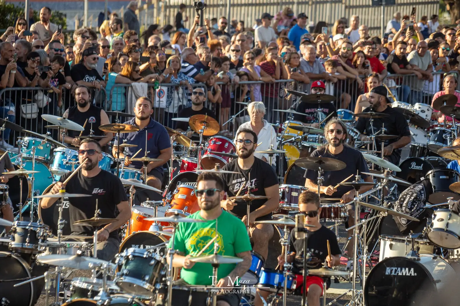 Cover image for Festa del Ritmo in Sassari: one hundred drummers set Piazzale Segni alight