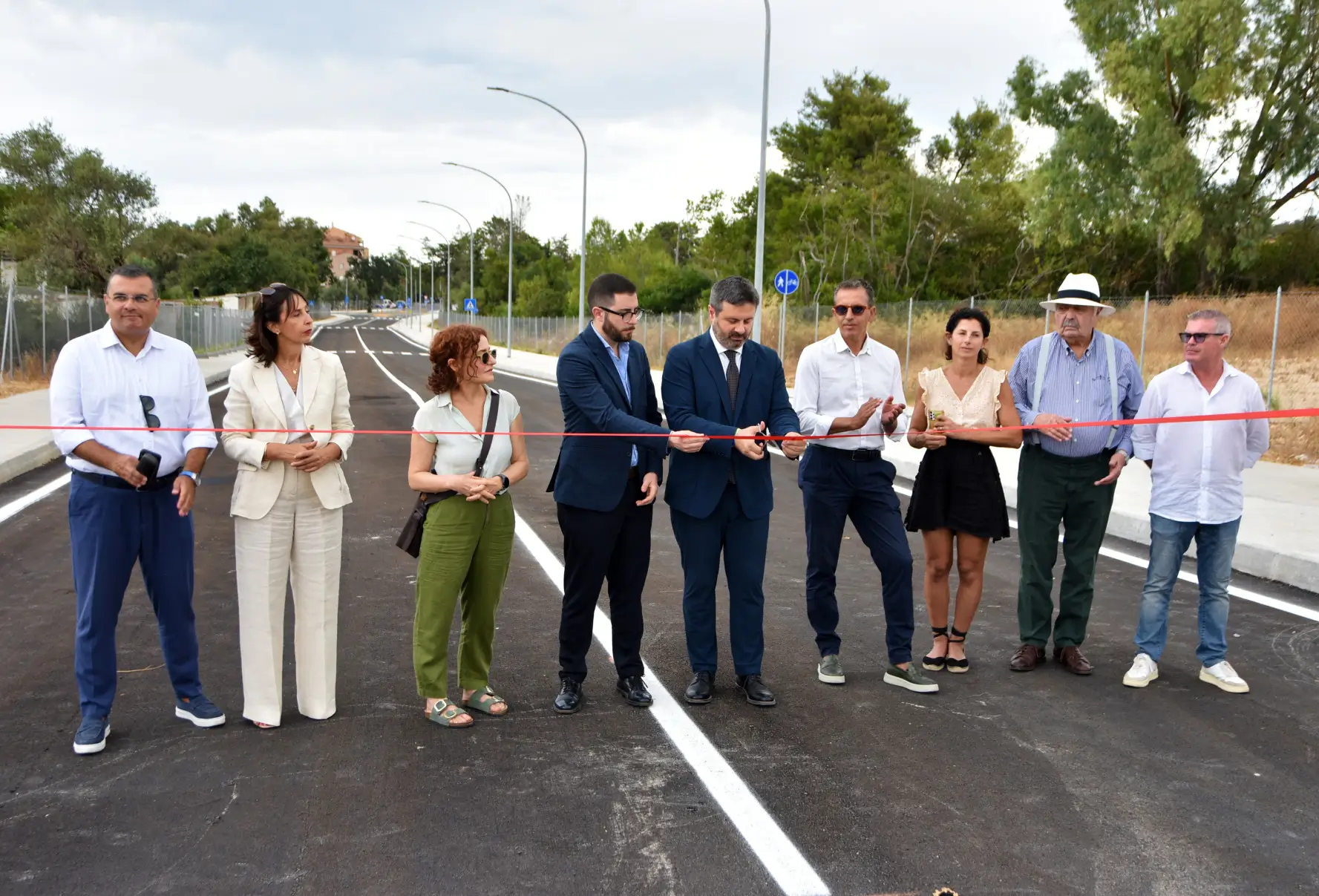 Copertina di Sassari, aperta la nuova strada tra via Milano e Luna e Sole